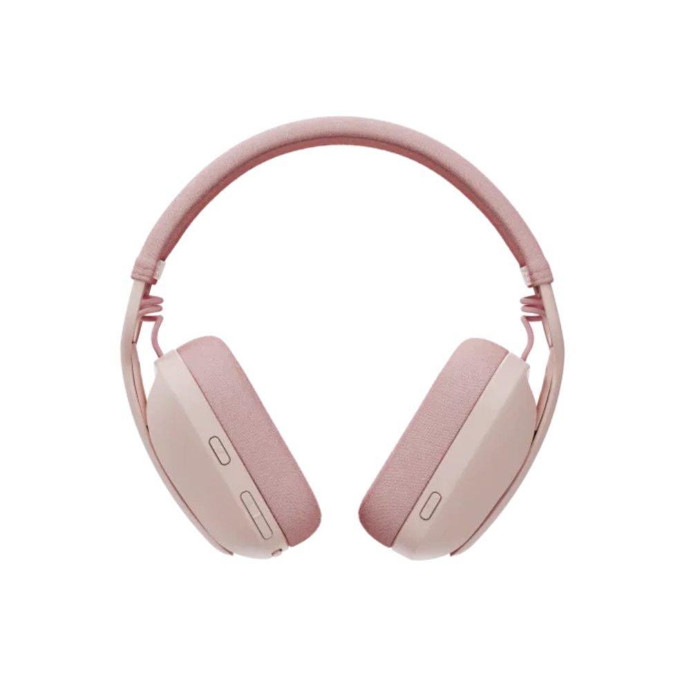 Buy Logitech zone vibe 100 bluetooth headset, 981-001224 – rose in Kuwait