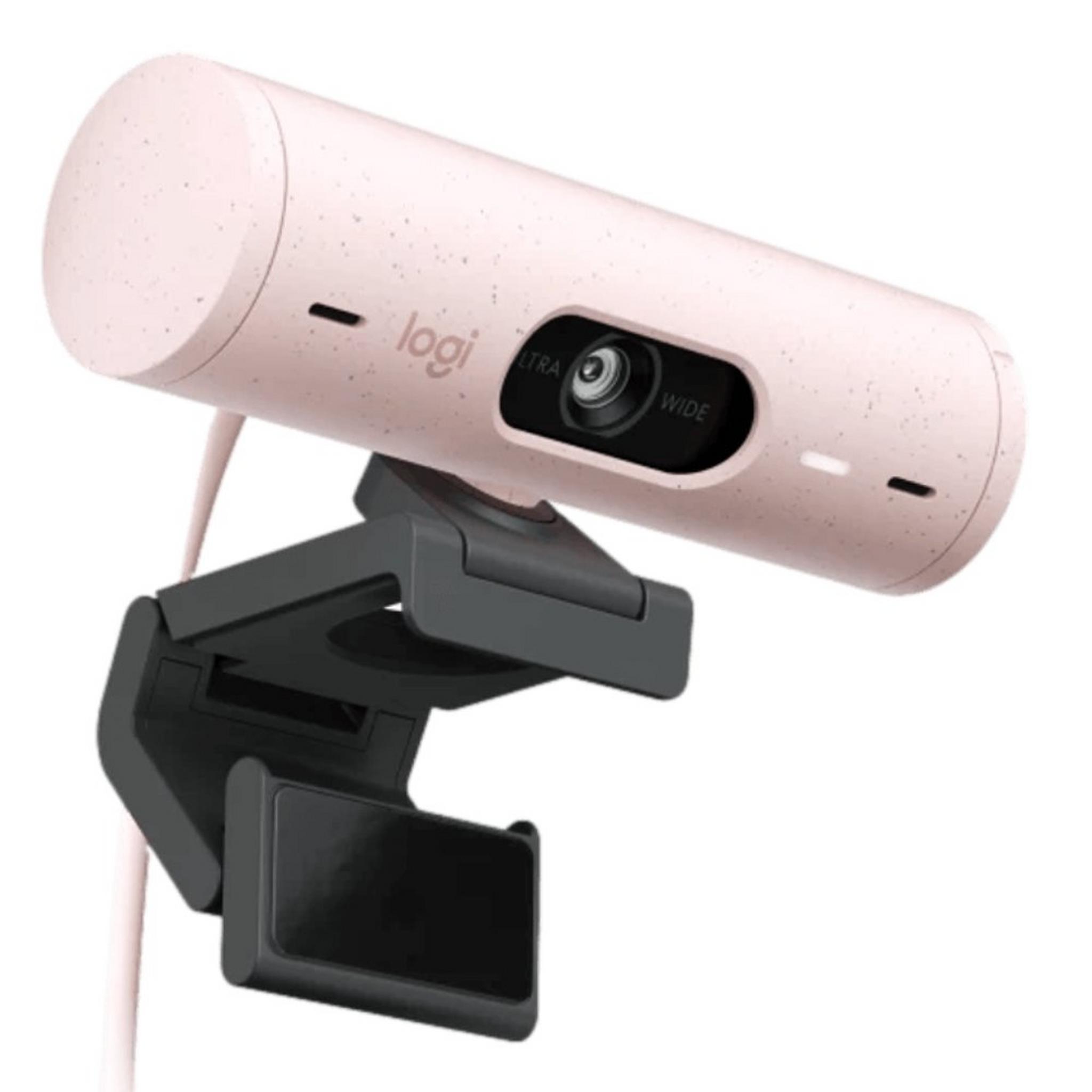 Logitech Brio 500 HD Webcam – Rose