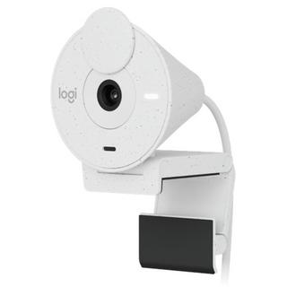 Buy Logitech brio 300 full hd webcam, 960-001442 – off white in Kuwait