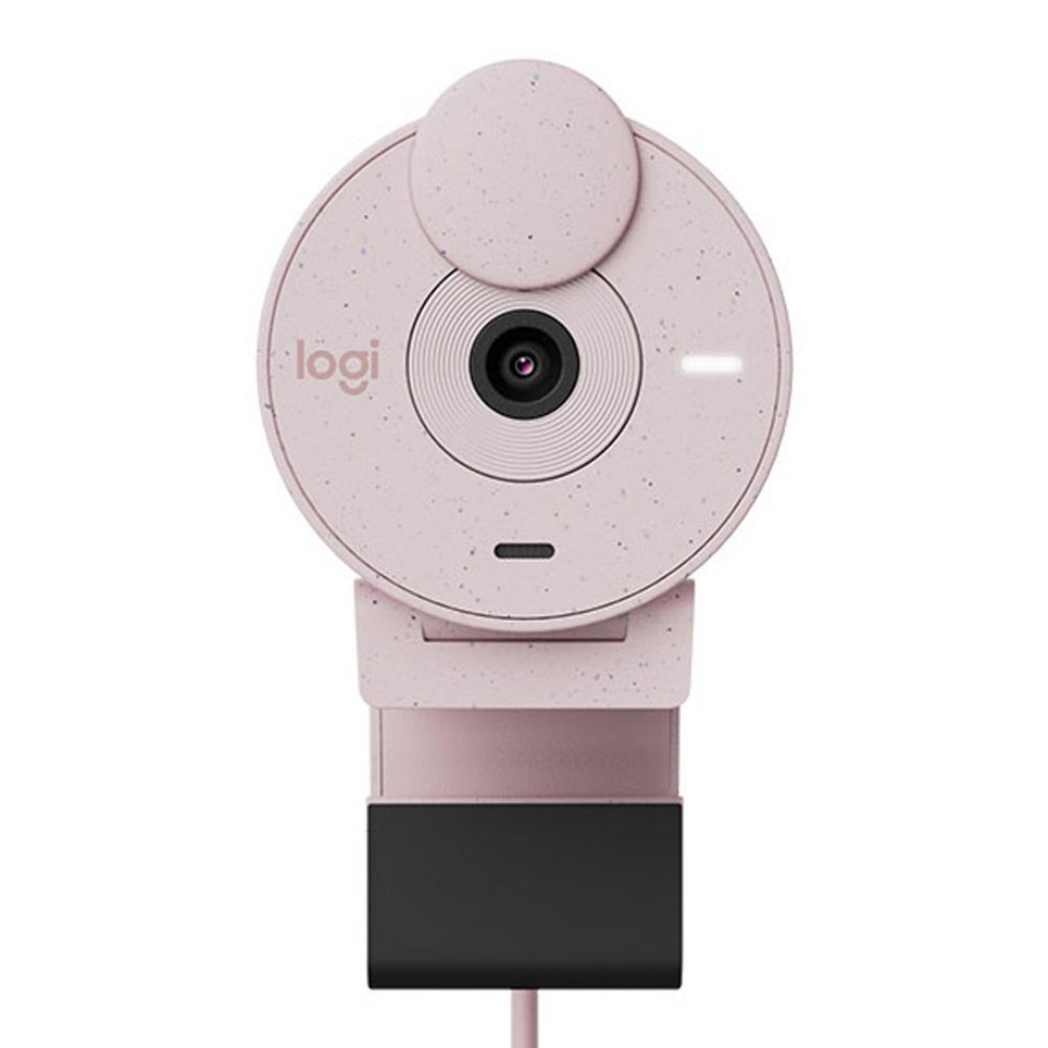 Logitech Brio 300 HD Webcam – Rose