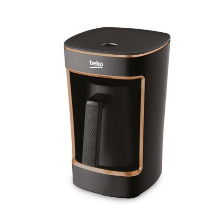 ماكينة تحضير القهوة التركية من بيكو، قدرة 580 واط، سعة 1.1 لتر، TKM 2341 BC - أسود/نحاسي