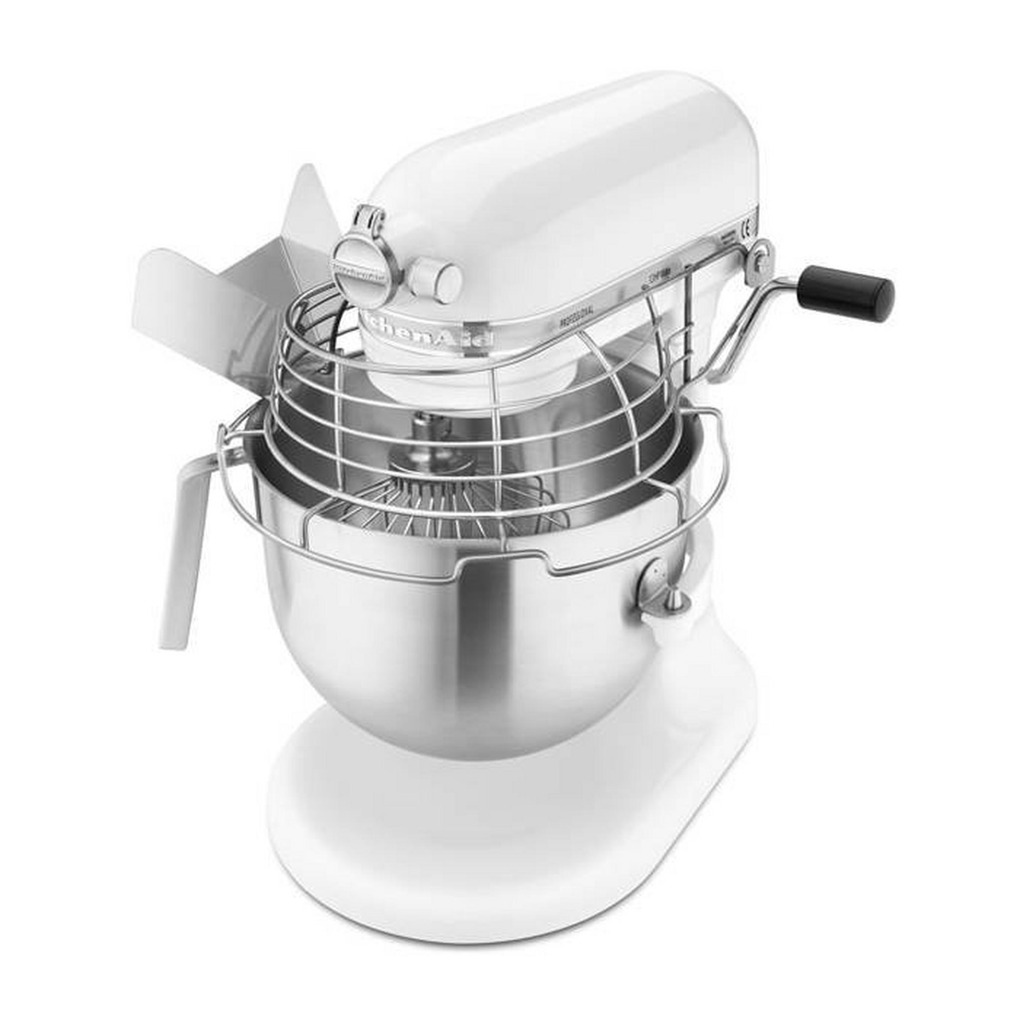 KitchenAid Bowl Lift Stand Mixer, 6.9L, 325 Watt, 5KSM7990XBWH – White