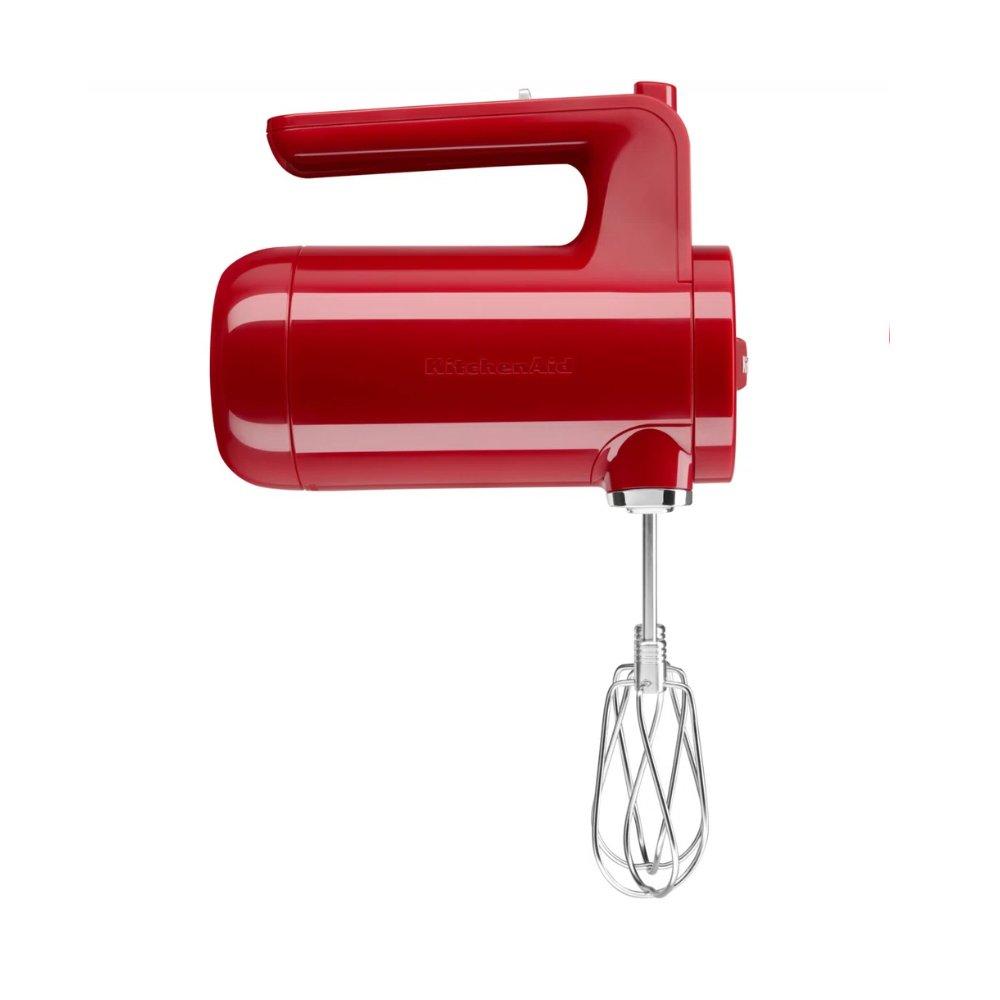 KitchenAid  Cordless Hand Mixer, 7 Speed, 5KHMB732BER - Red