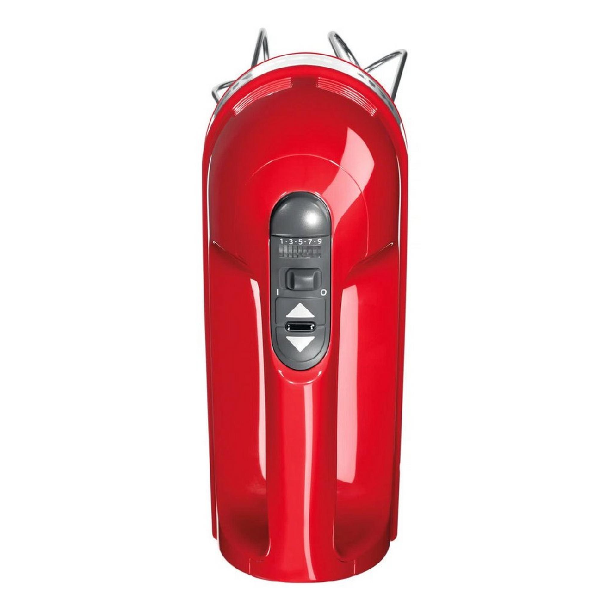 KitchenAid Hand Mixer, 9 Speed, 5KHM9212BER - Red