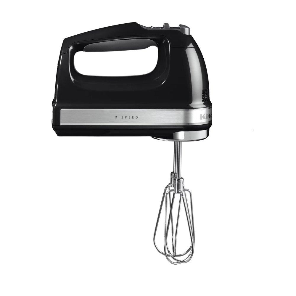 KitchenAid Hand Mixer, 9 Speed Black Xcite Kuwait