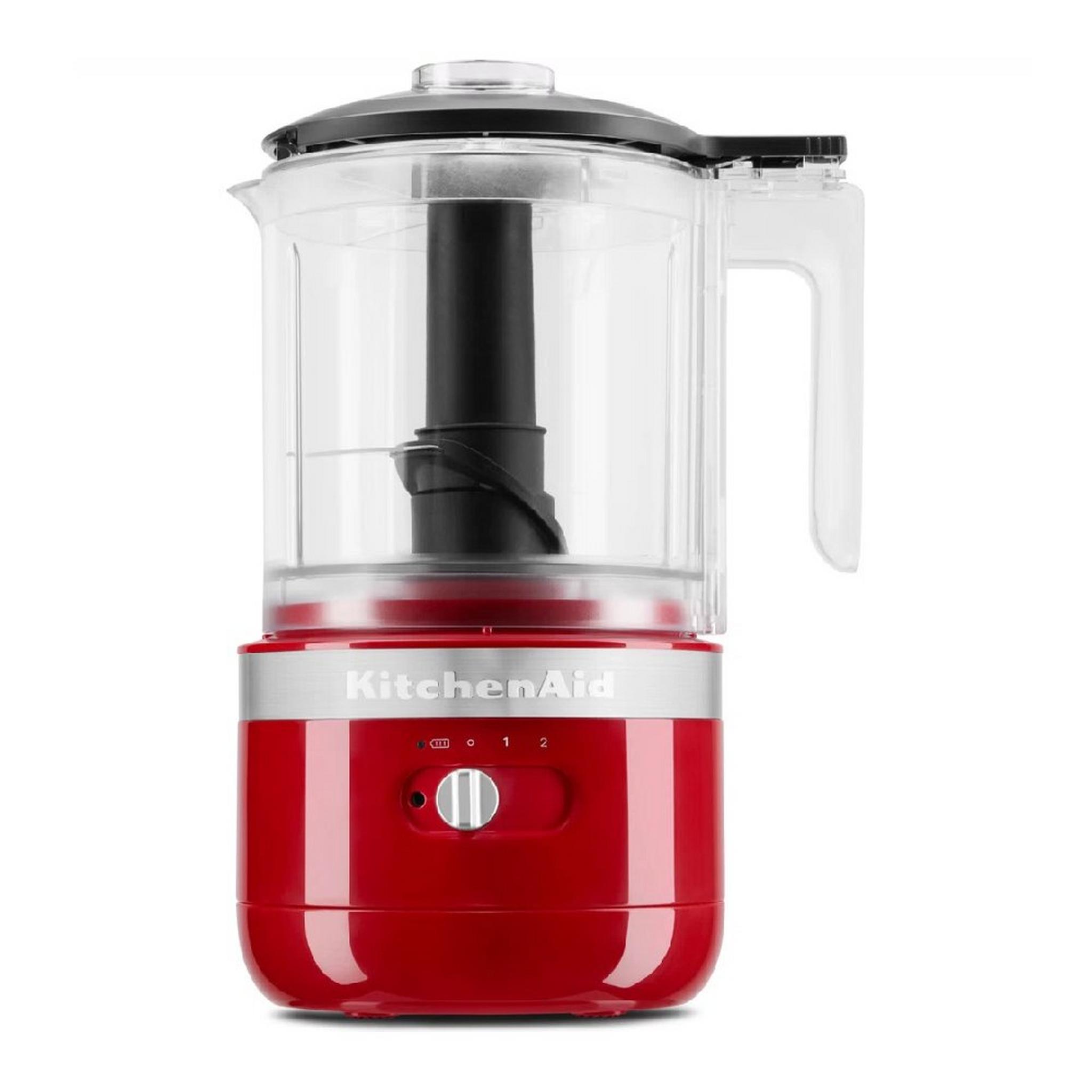 KitchenAid Cordless Food Chopper, 1.8L, 5KFCB519BER - Red