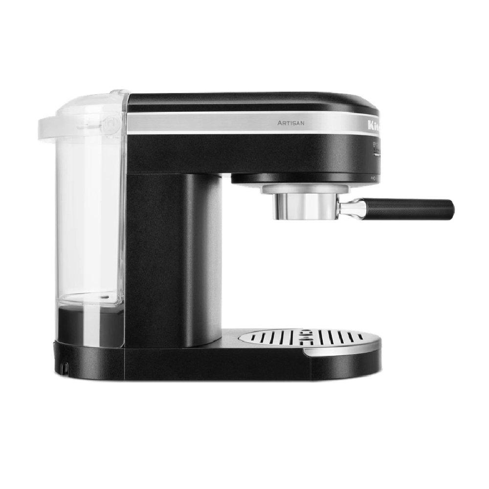 ماكينة تحضير قهوة الاسبريسو من كيتشن ايد، قدرة 1470 واط، سعة 1.4 لتر، 5KES6503BBK - اسود