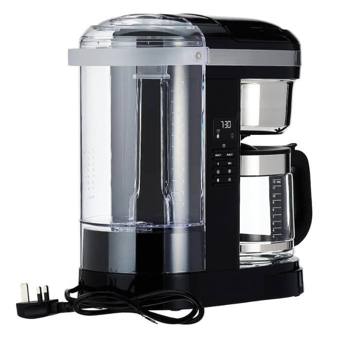 KitchenAid Drip Coffee Maker 1.7Liters Black Xcite Kuwait
