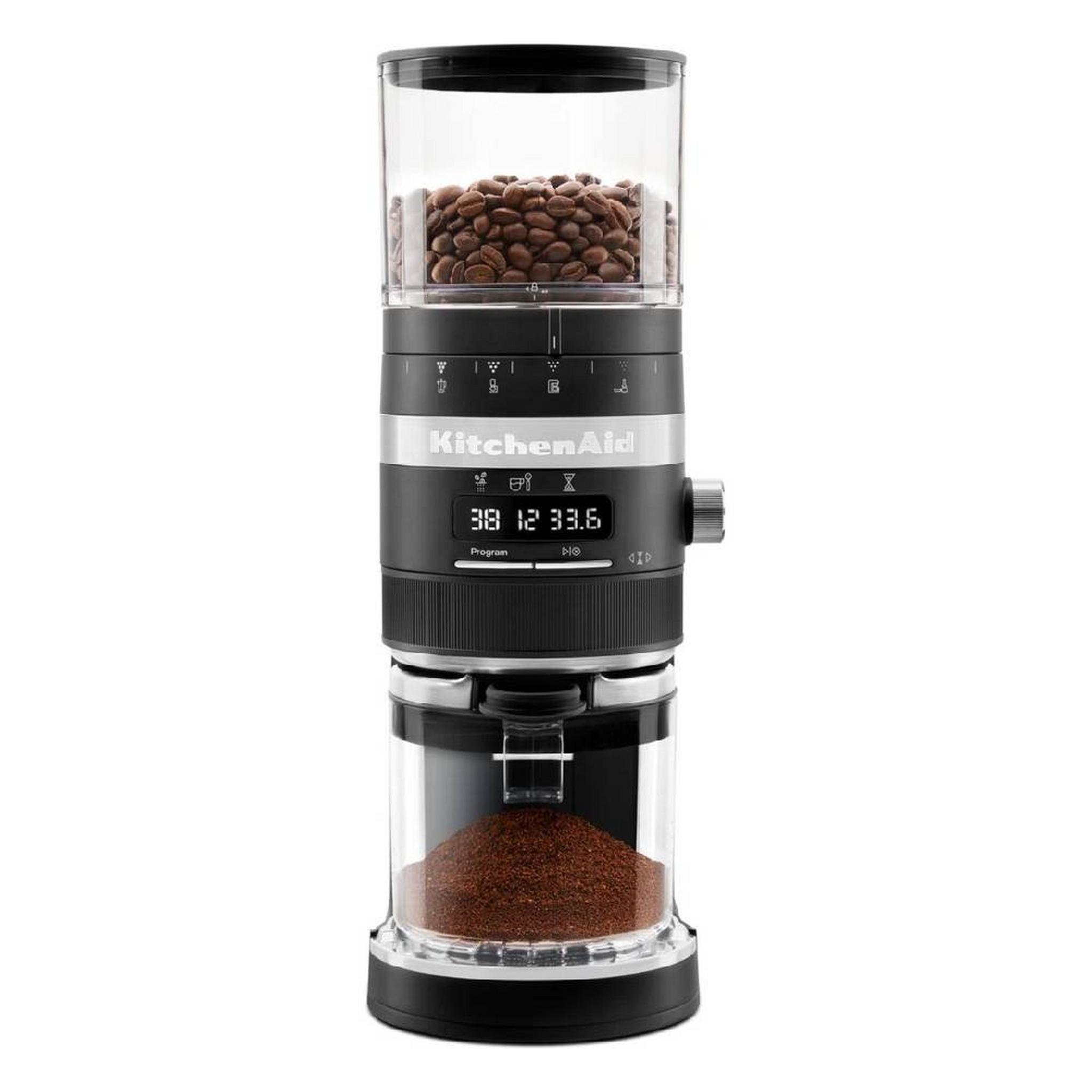 KitchenAid Coffee Grinder, 150W, 5KCG8433BBM - Black