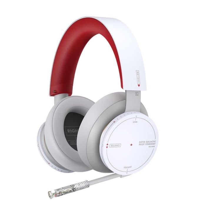 سماعة مايكروسوفت اكس بوكس اللاسلكية، ستارفيلد اصدار محدود، TLL-00017 - ابيض/احمر