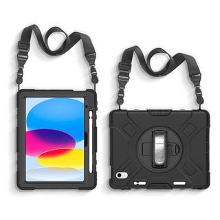 Buy Hyphen protective case with stand & strap for ipad 10. 9inch, hic-ippcxbk7125 - black in Kuwait