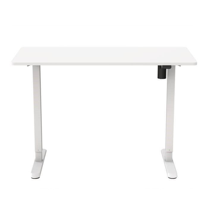 مكتب طاولة اسينشيال برو من اي كيو، ET119W-C  - أبيض