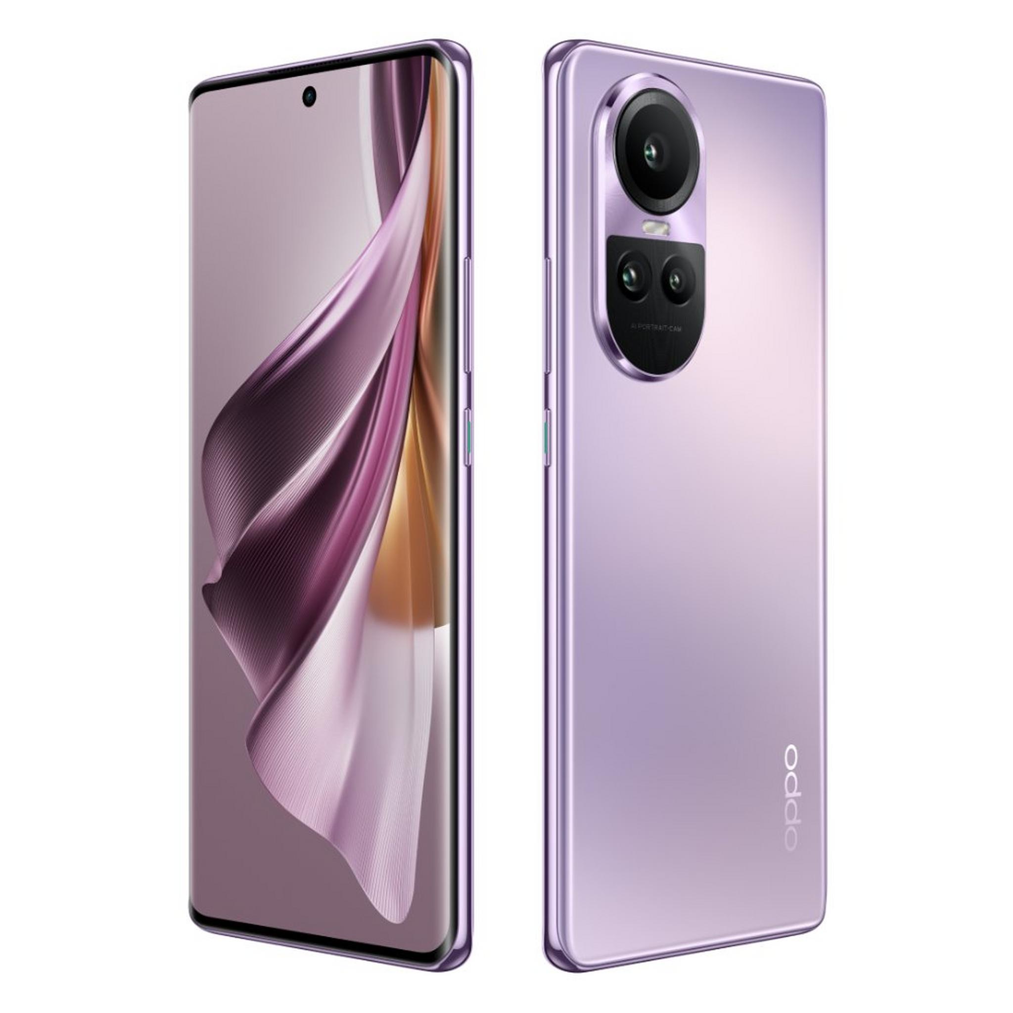 Oppo Reno10 Pro 6.7-inch, 256GB, 12GB RAM, 5G Phone - Glossy Purple