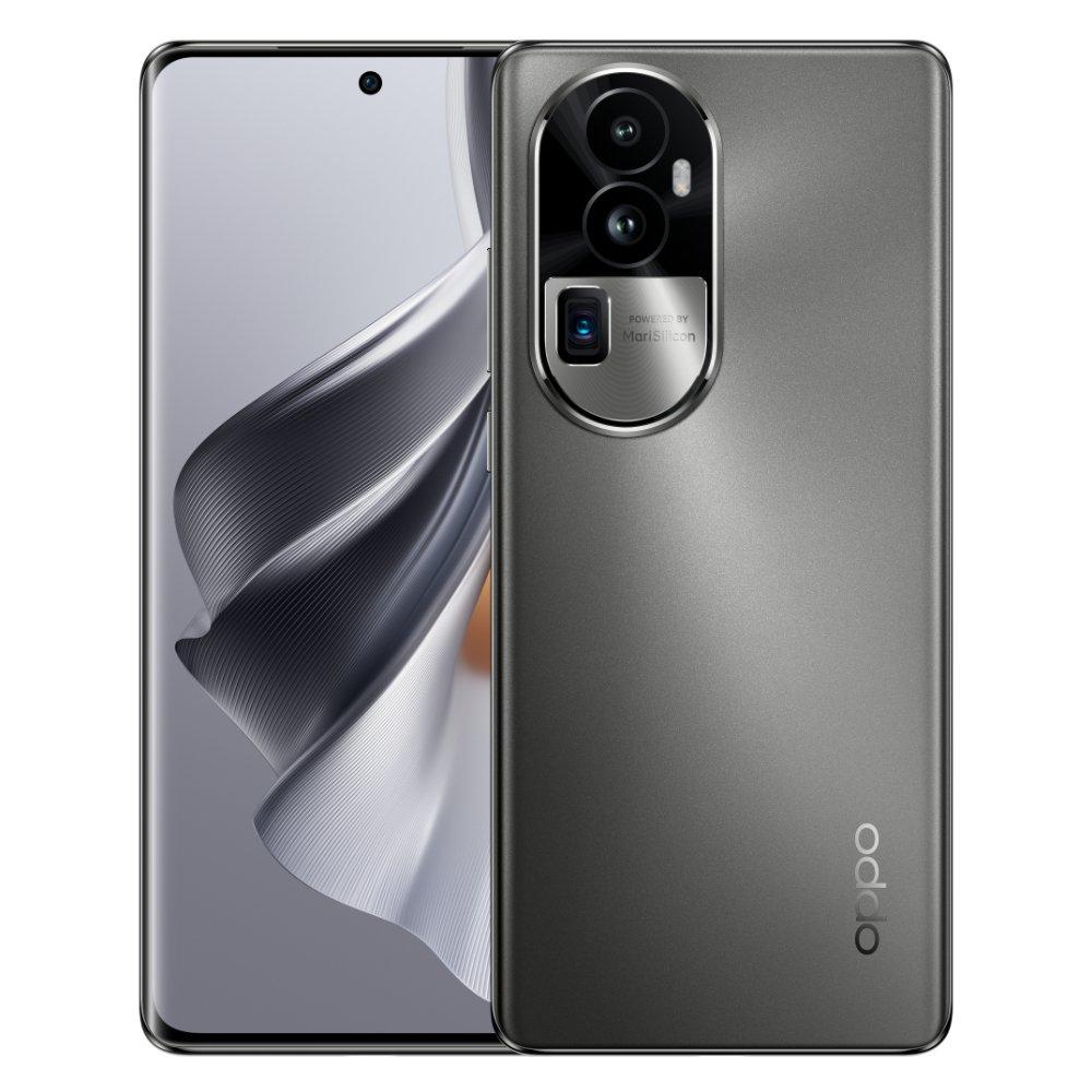 Buy Oppo reno10 pro+ 6. 7-inch, 256gb, 12gb ram, 5g phone - silvery grey in Kuwait