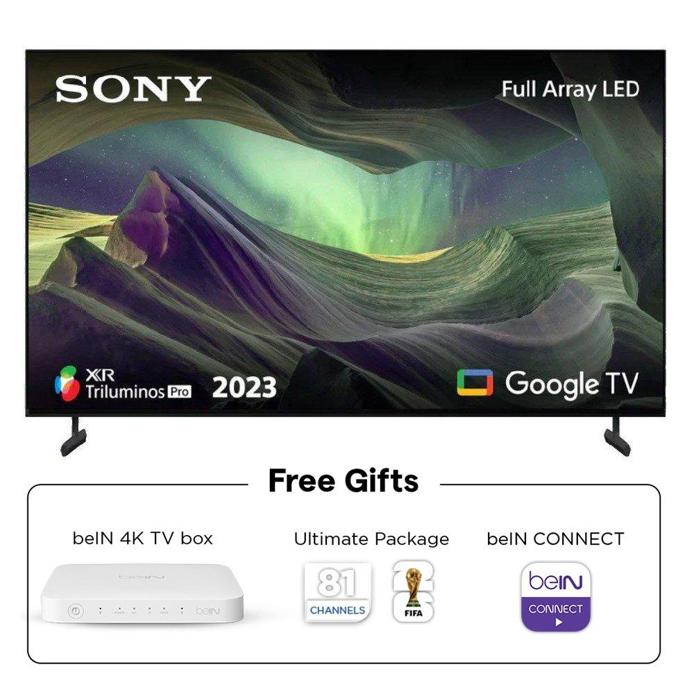 تلفزيون سوني برافيا  75 بوصة 4كي ال اي دي  KD-75X85L أسود