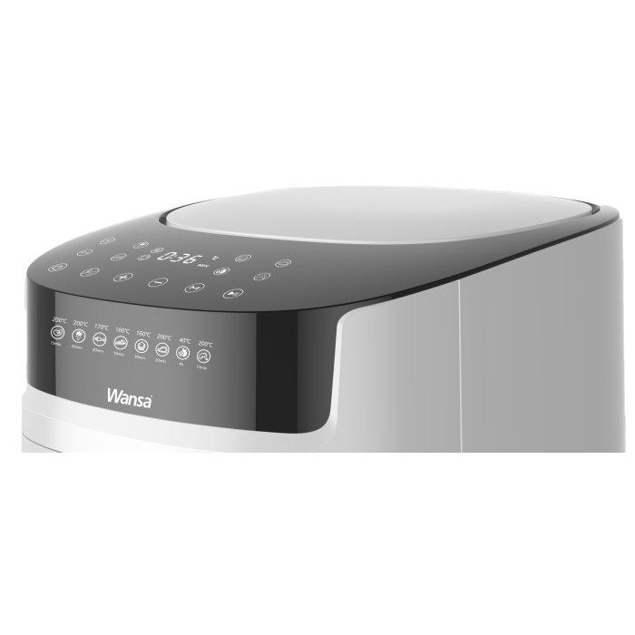 Wansa Air Fryer, 6.5 L, 1800W, AF9005T-GS – White