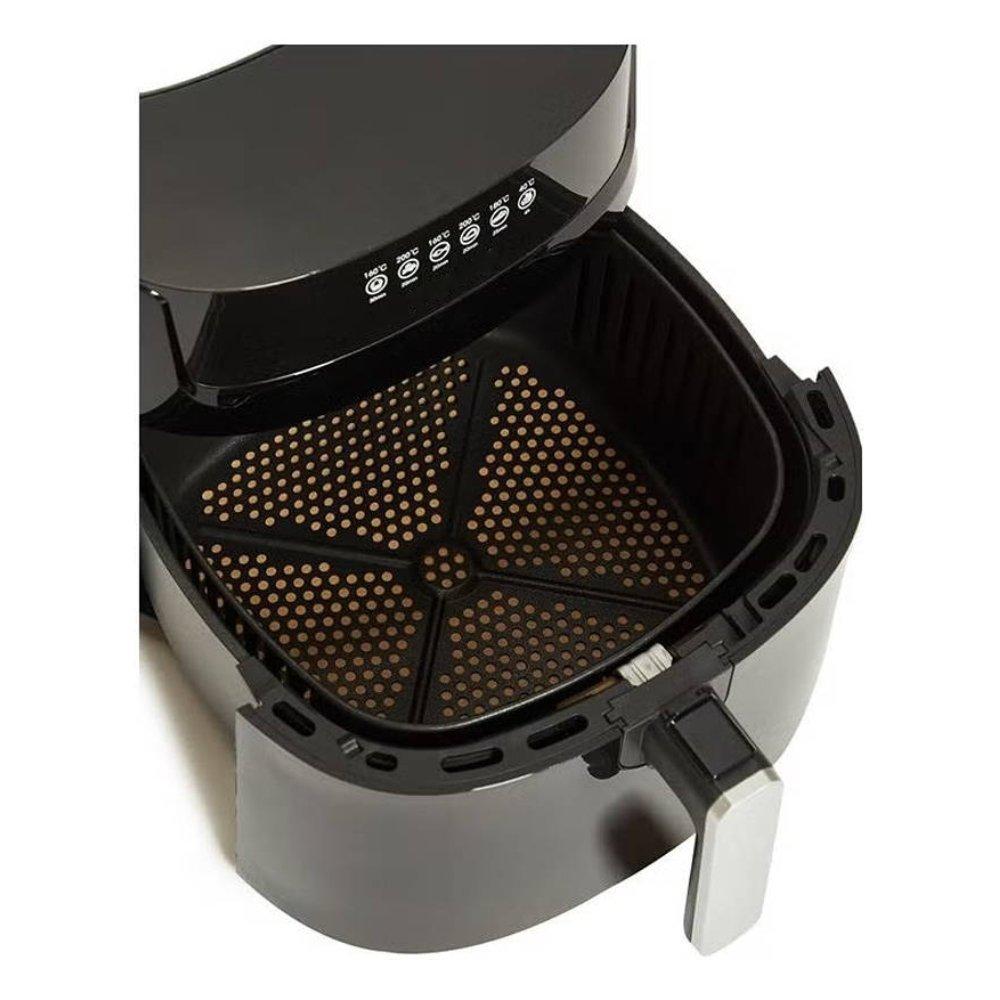 Wansa Air Fryer, 6.5 L, 1800W, AF9005T-GS – Black