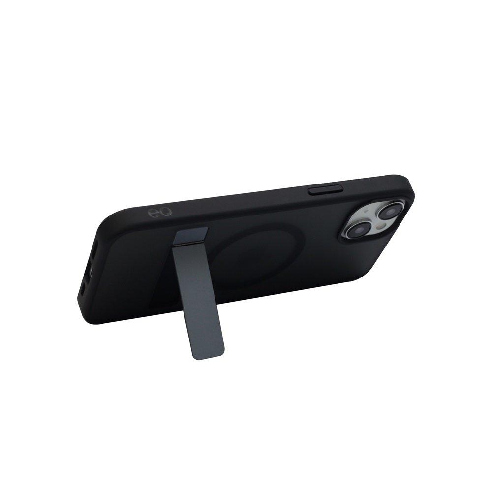 غطاء حماية ماريون 2.0 لهاتف آيفون 15 بلس من إي كيو - أسود