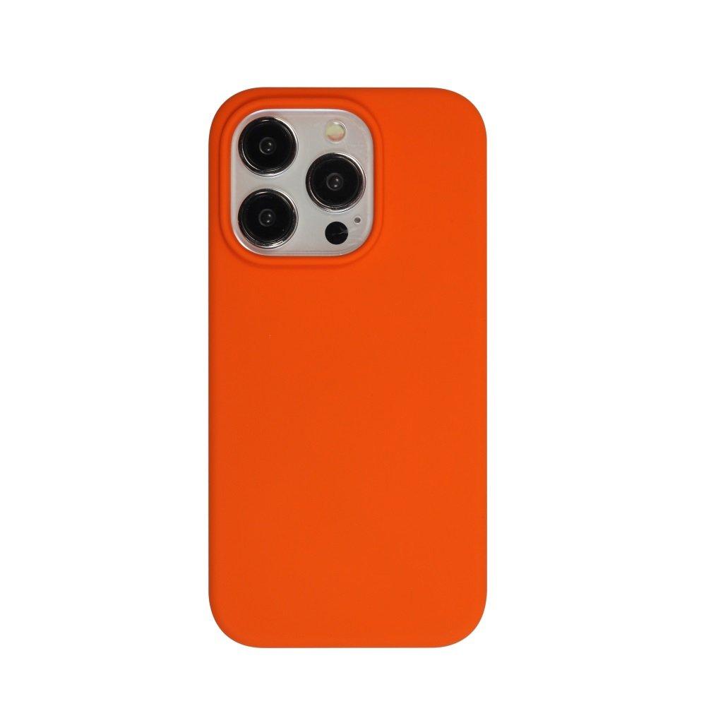 Buy Eq magsafe silicone case for iphone 15 pro max - orange in Kuwait