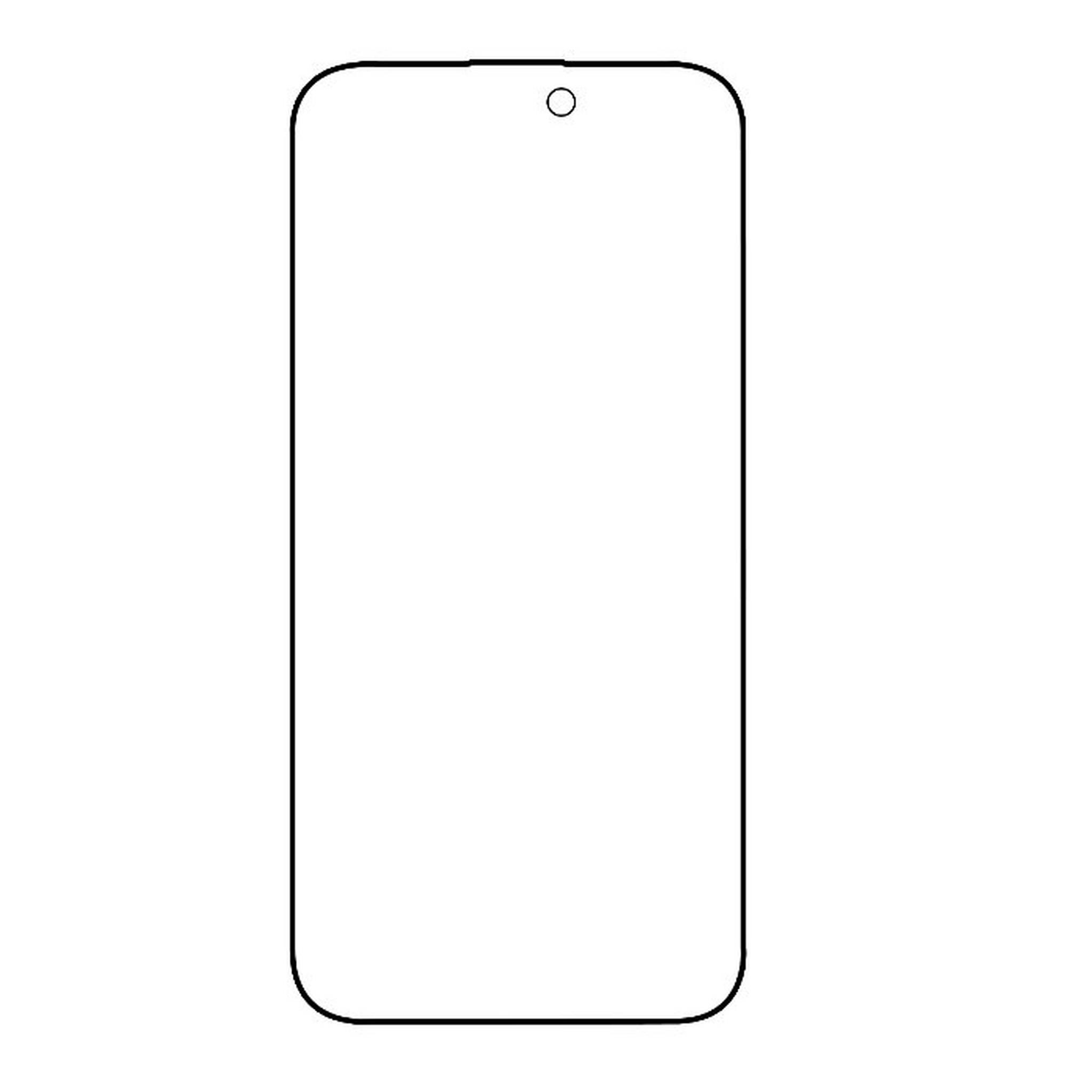 EQ iPhone 15 Pro Clear Screen Protector + Magic Box, EQ-IPH15PRO-2.5D– Clear