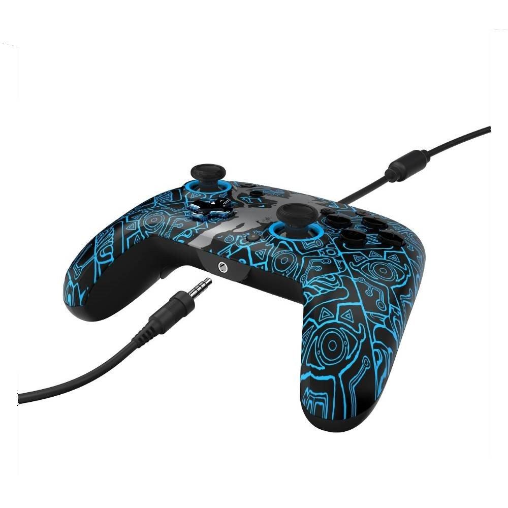 وحدة التحكم نينتندو سويتش اللاسلكية ريماتش شيخة شوت تتوهج في الظلام من بي دي بي، 500-134-SKSG - متعددة الالوان