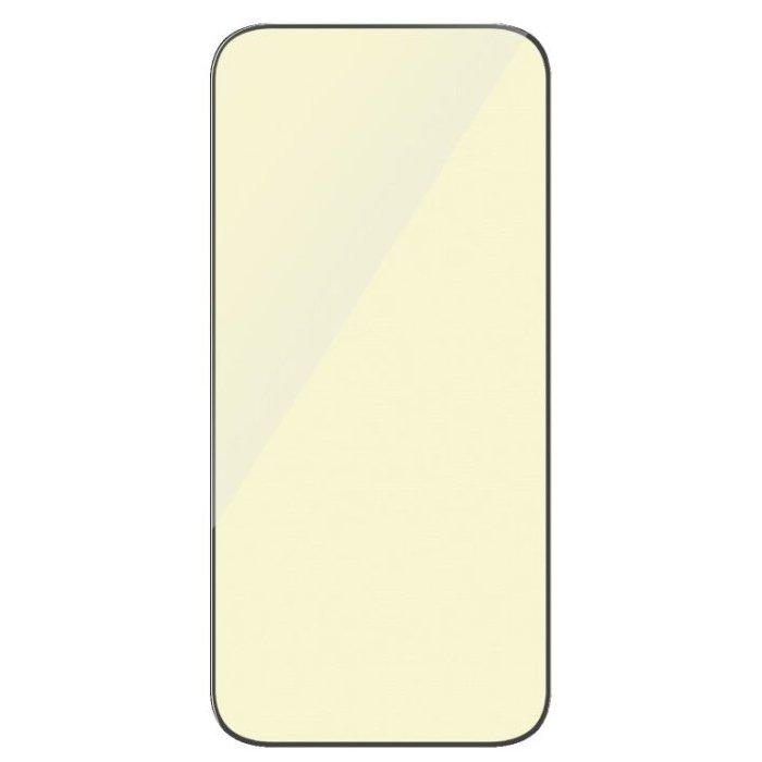 PanzerGlass Anti-Reflect, Anti-Blue light Ultra Wide Fit Screen Protector for iPhone 15 Plus, 2815