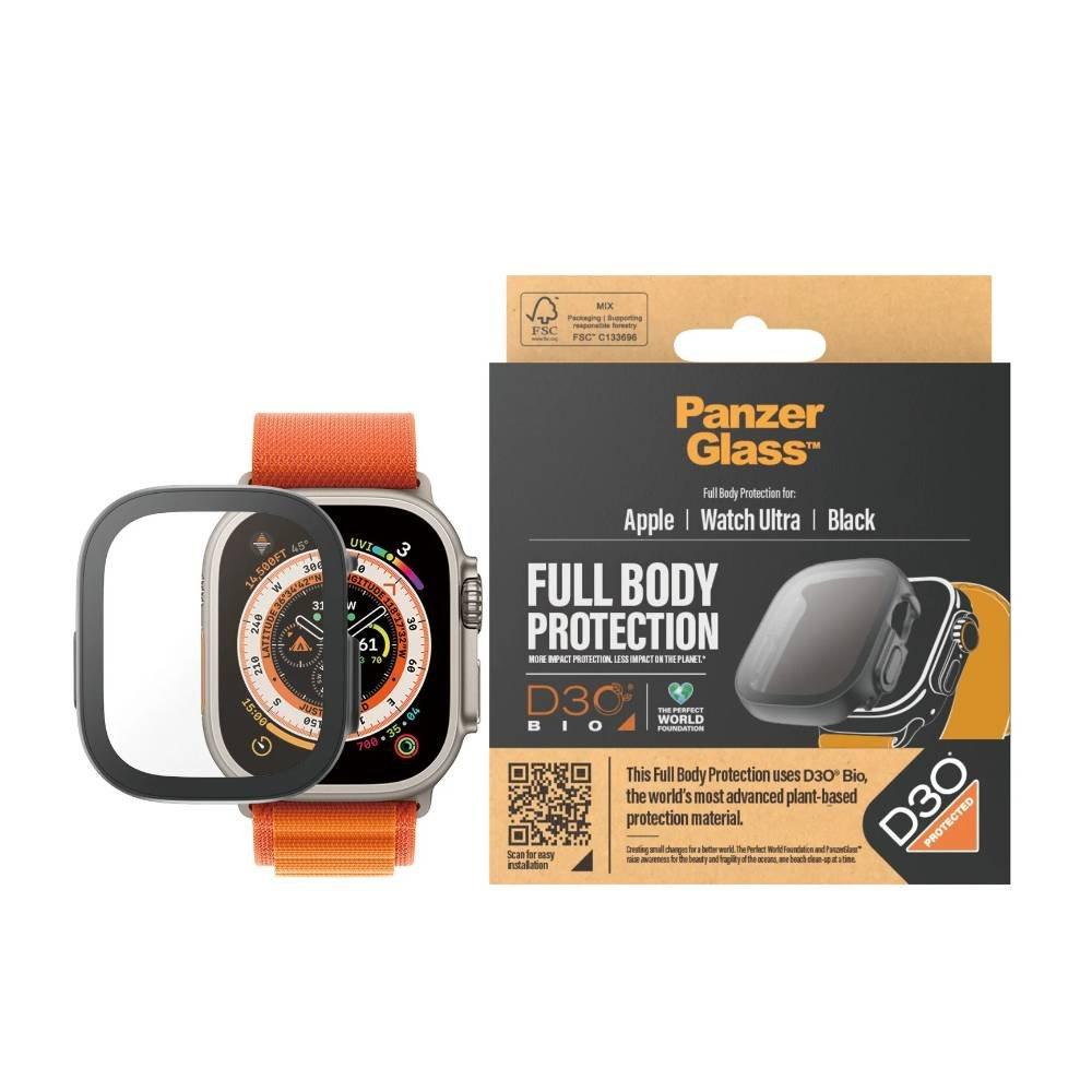 PANZER Apple Watch S9 Ultra 49mm Full Body Case, 3691 – Black 