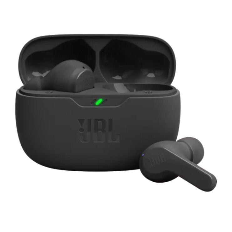 Buy Jbl wave beam earbuds wireless jblwbeamblk - black in Kuwait