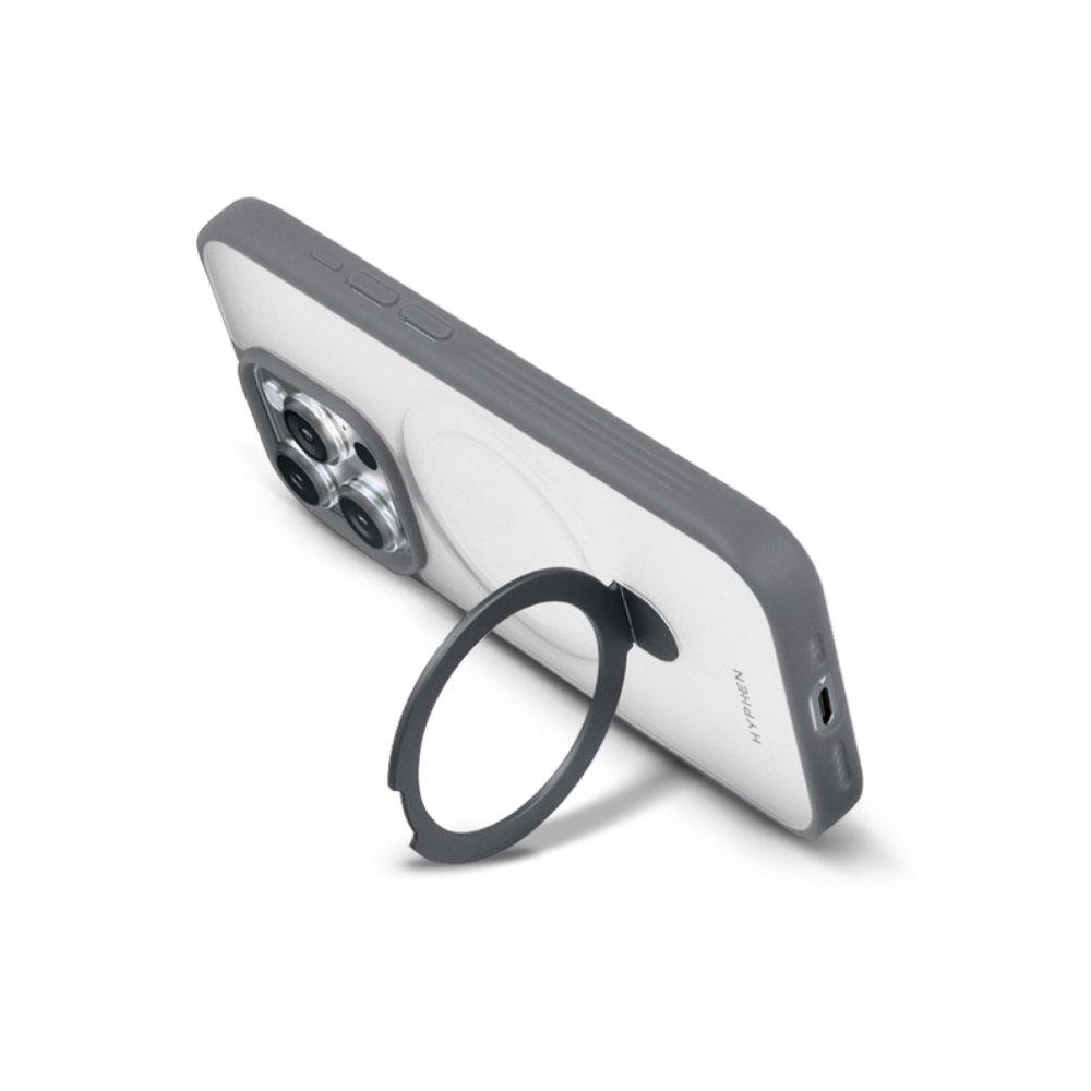 HYPHEN Magsafe Case for iPhone 15 Pro, HPC-RGY15P8597 – Gray