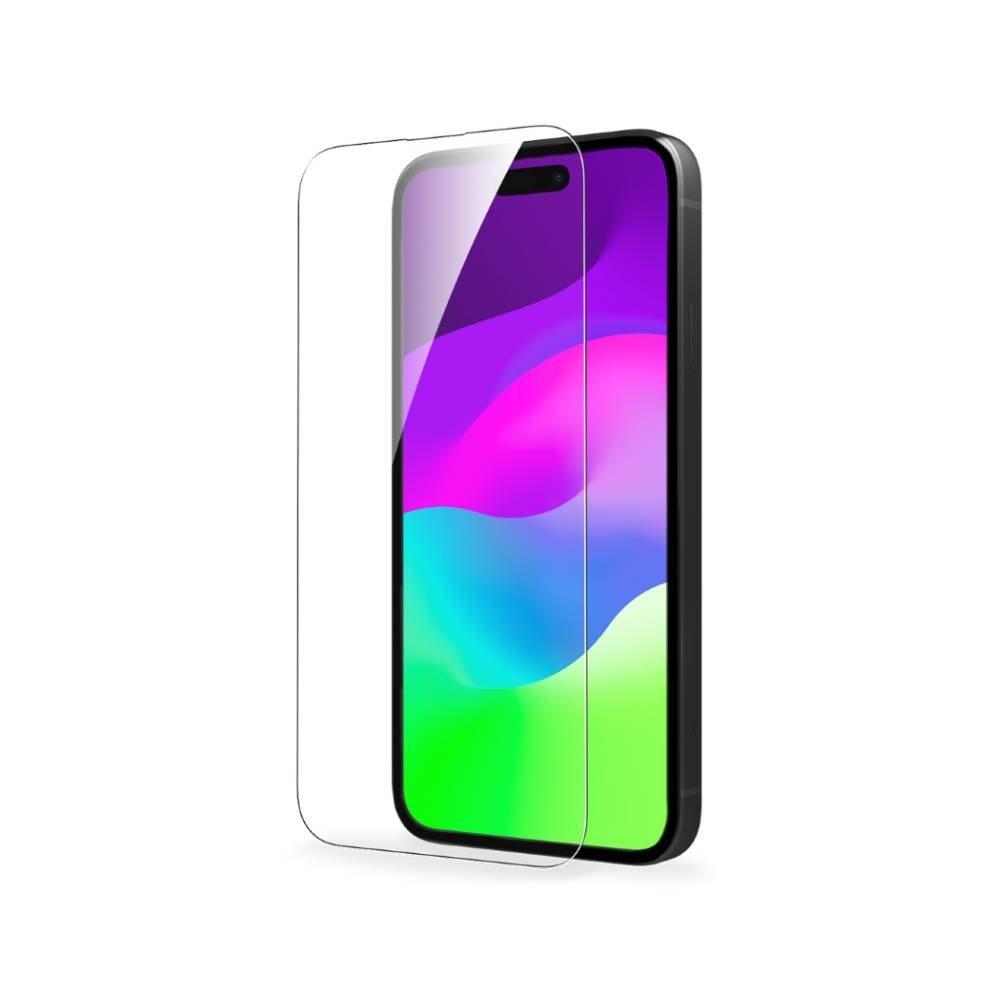  لاصقة حماية لشاشة ايفون 15 مقاس 6.1 بوصة مصنوعة من الزجاج المقوى مع أداة تطبيق من بايكرون, BKR-SL-IP15-6.1C – شفاف 