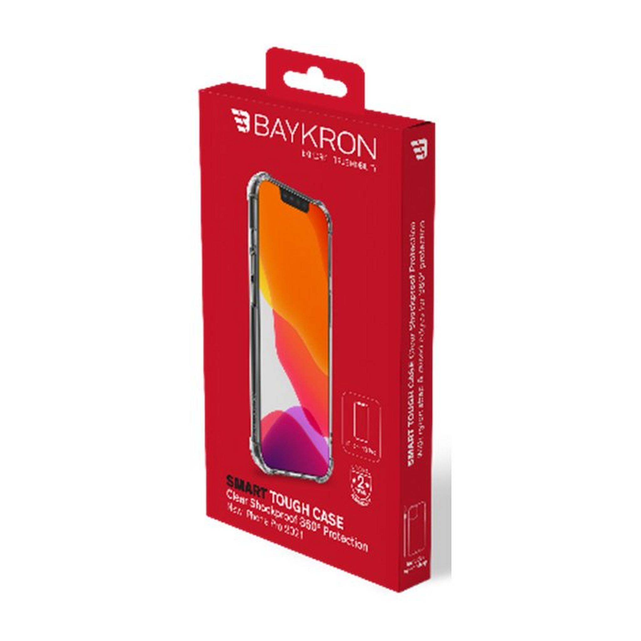 Baykron Magsafe Slim Bumper Protection & Finger print resistant for 6.1-inch iPhone 15 Pro, BKR-PR-IP15PRO – Clear