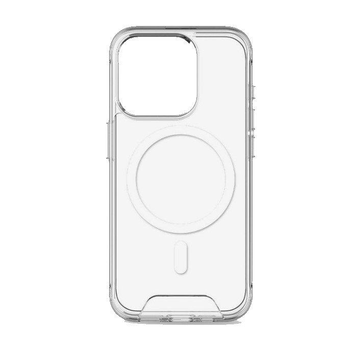 Baykron 3 in 1 Package Case + Screen + Camera lens Magsafe for 6.7-inch iPhone 15 ProMax, BKR-PR-IP15PMAX– Clear 