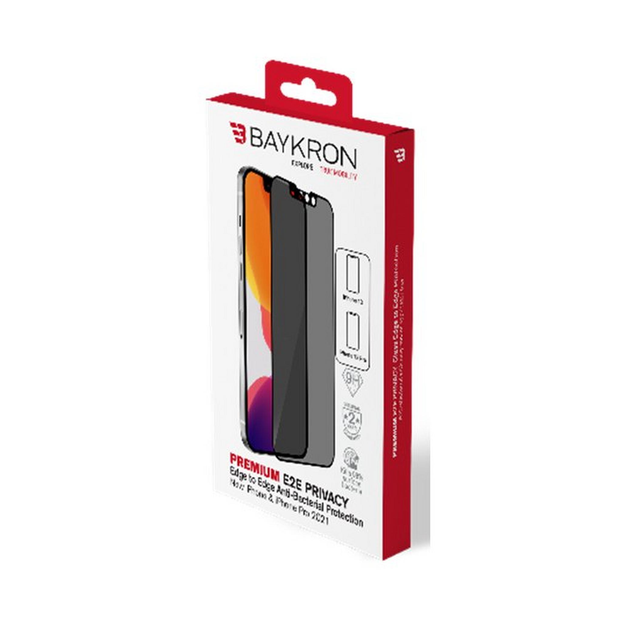 Baykron Screen Protector Double 3D HD for 6.7-inch iPhone 15 Plus, BKR-PR-IP15PLUS – Clear