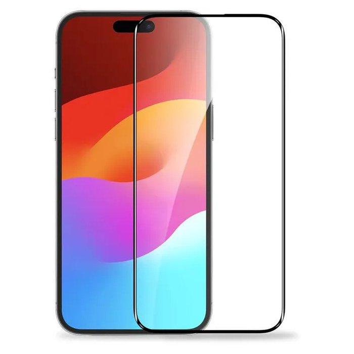 Baykron Screen Protector Double 3D HD for 6.7-inch iPhone 15 Pro Max, BKR-PR-IP15PMAX– Black