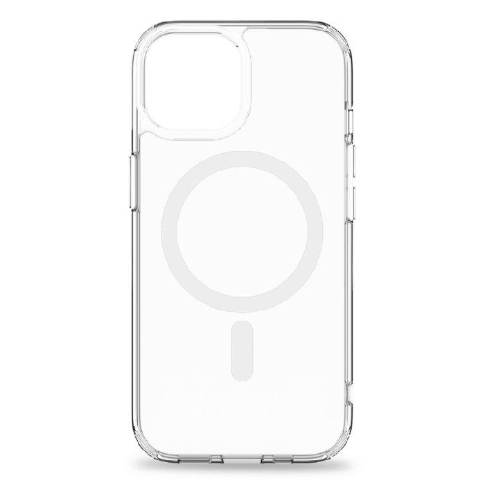 Buy Baykron premium slim mag iphone 15 6. 1-inch case, bkr-pr-ip15cl – clear in Kuwait