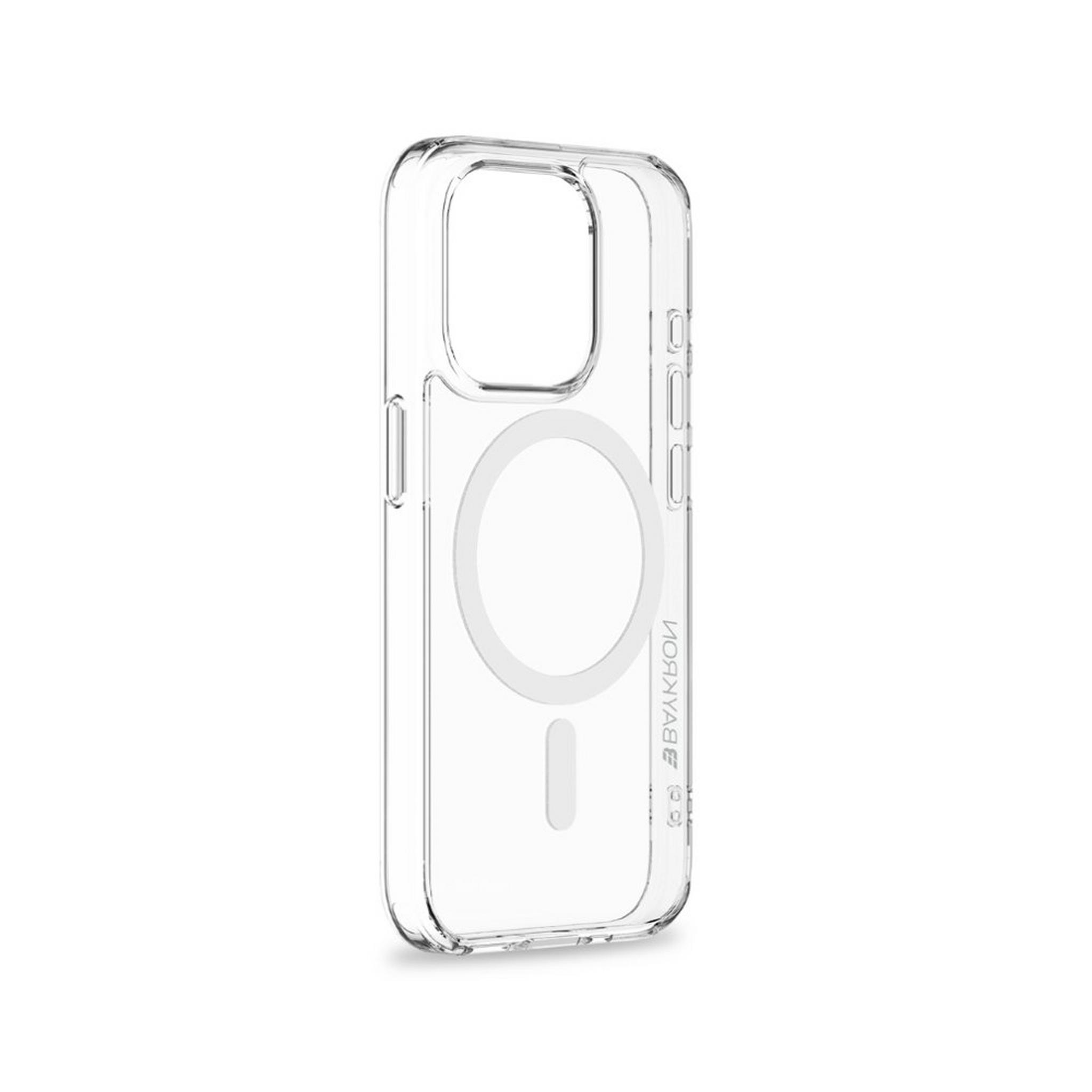 Baykron Premium Slim Mag iPhone 15 Pro Max 6.7-inch Case, BKR-PR-IP15PMAXCL – Clear