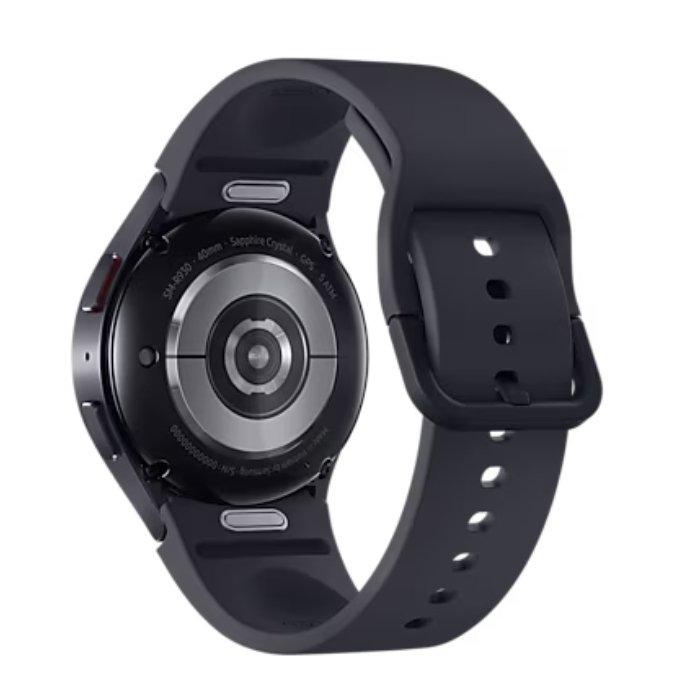 Samsung Galaxy Watch6, 40mm, Bluetooth,LTE, Aluminum body, Silicon Strap - Graphite