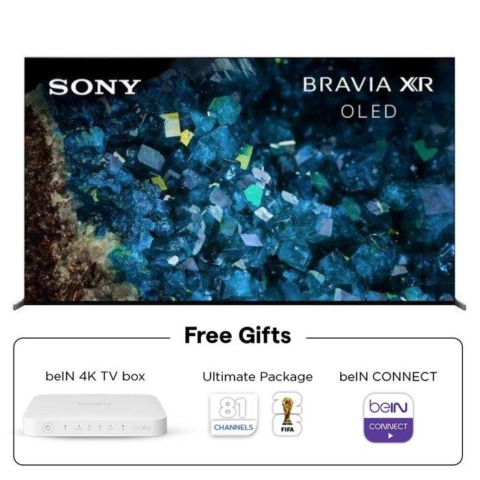 Sony Bravia A80L 83-inch 4K HDR OLED Smart Google TV, XR-83A80L - Black