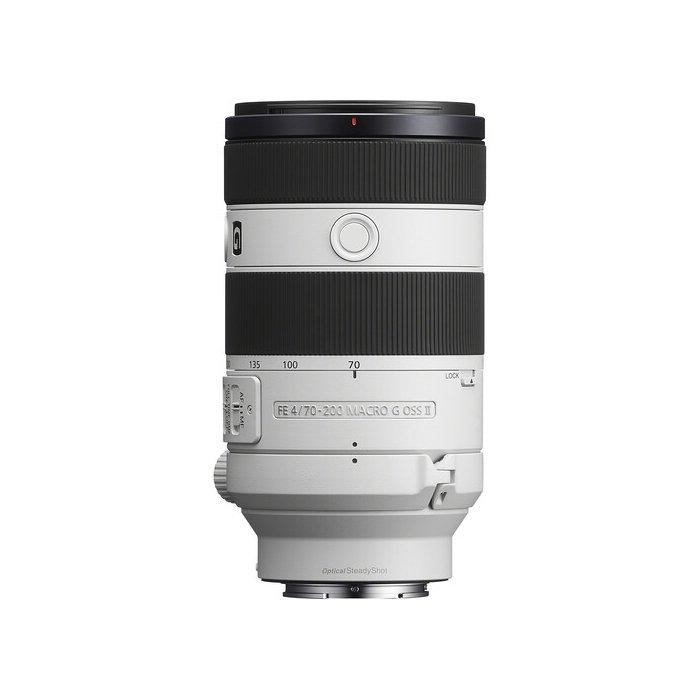 Sony FE 70-200mm f/4 Macro G OSS II Lens, SEL70200G2 - Black & White