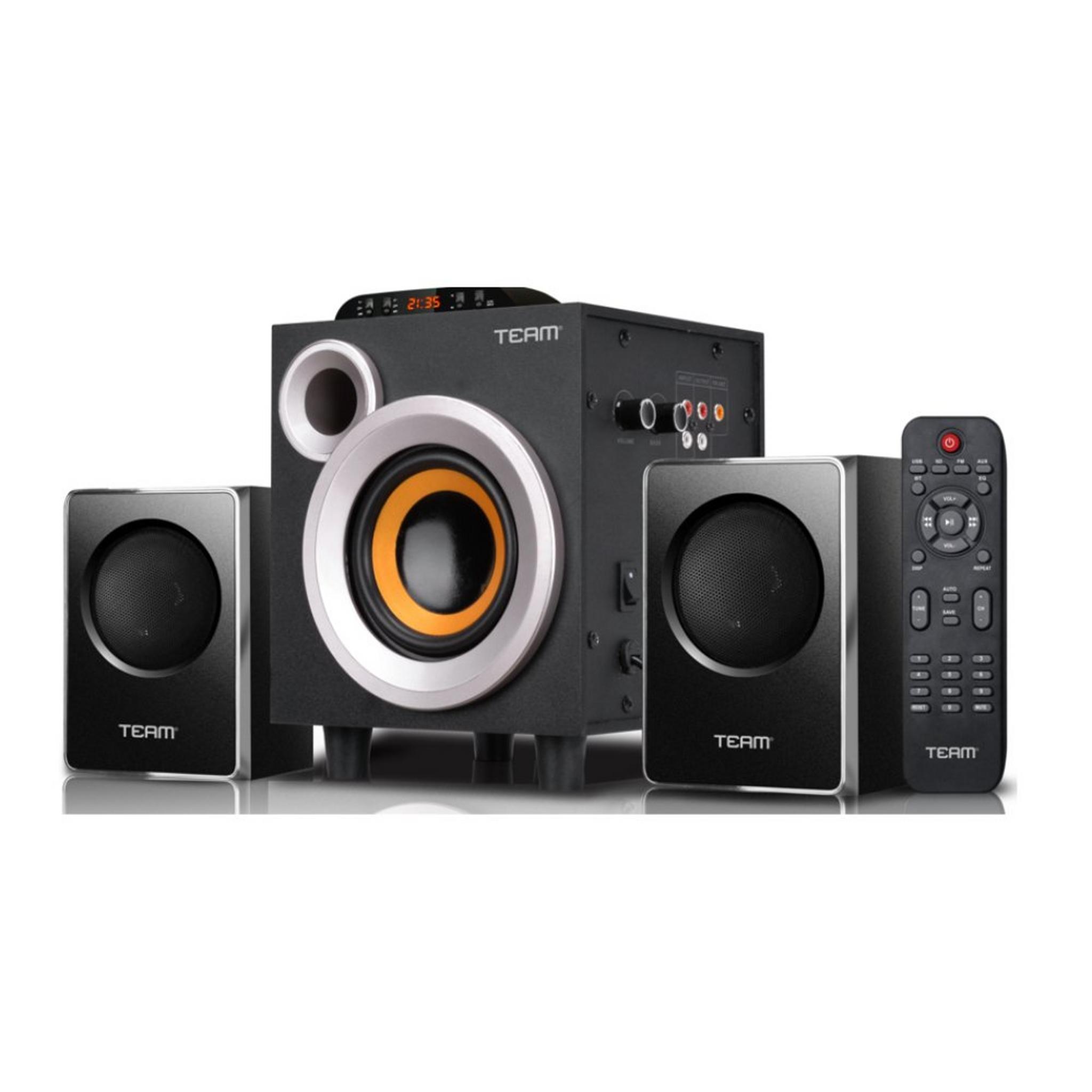 Wansa 2.1Ch Speaker, E300 – Black
