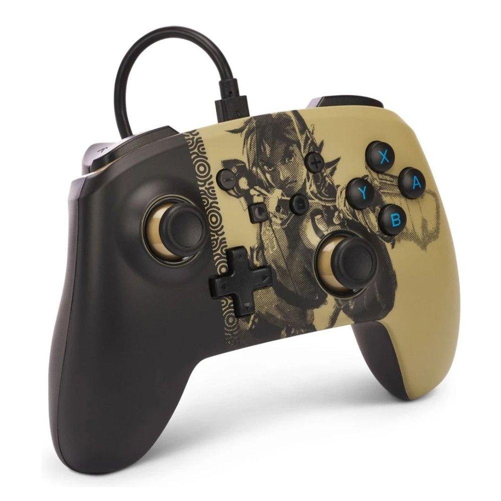 PowerA Enhanced Wired Controller for Nintendo Switch - Ancient Archer Black