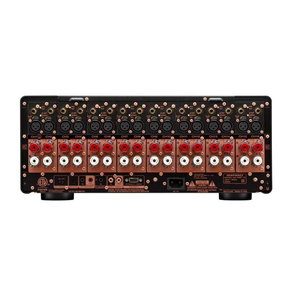 مضخم صوت AMP10 16 قناة 200 واط من مارتنز – أسود