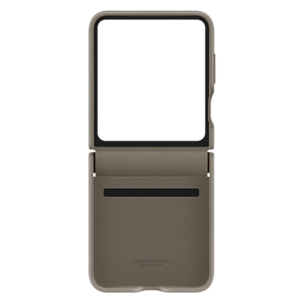 Samsung ECO Leather Case for Galaxy Z Flip5 - Etoupe