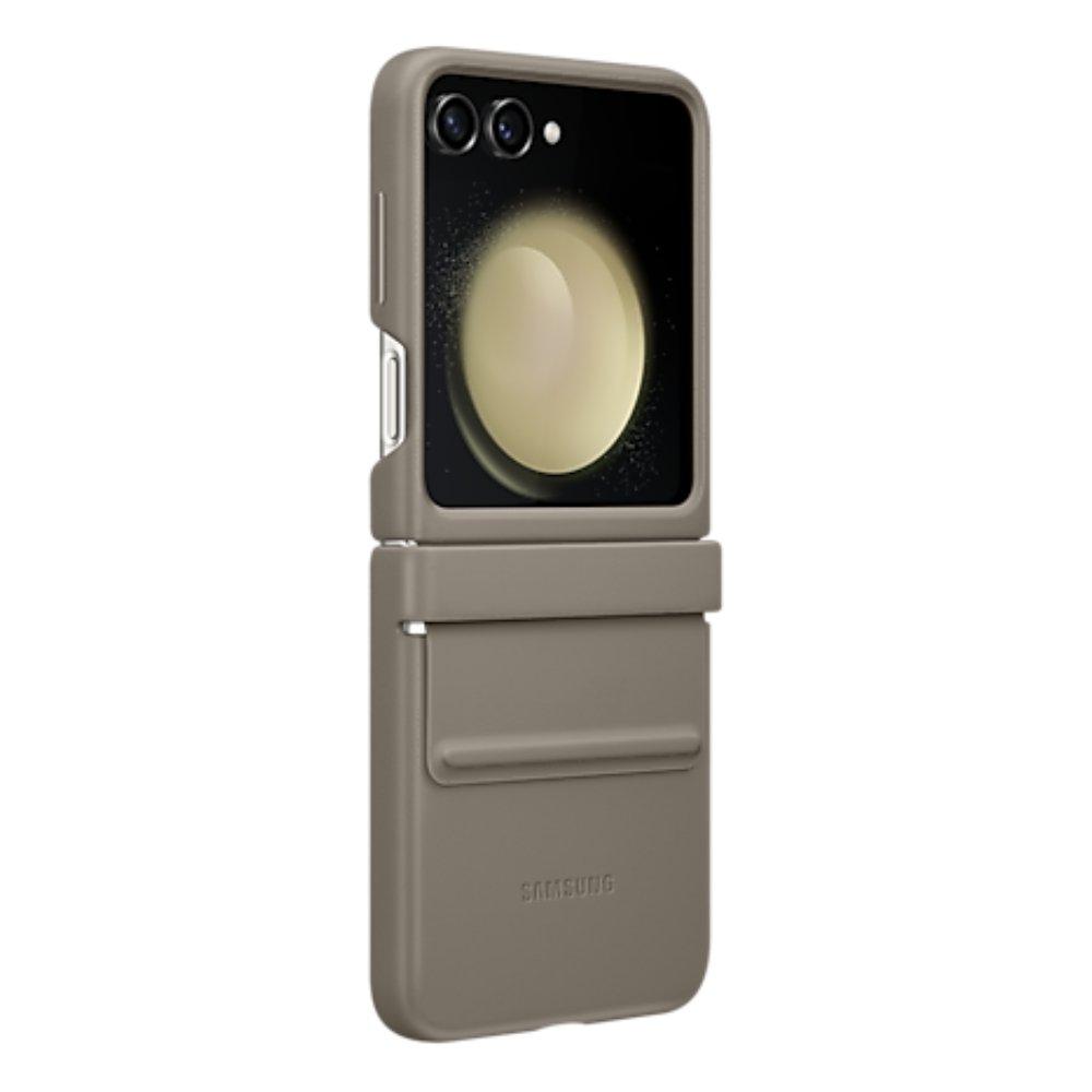 Samsung ECO Leather Case for Galaxy Z Flip5 - Etoupe