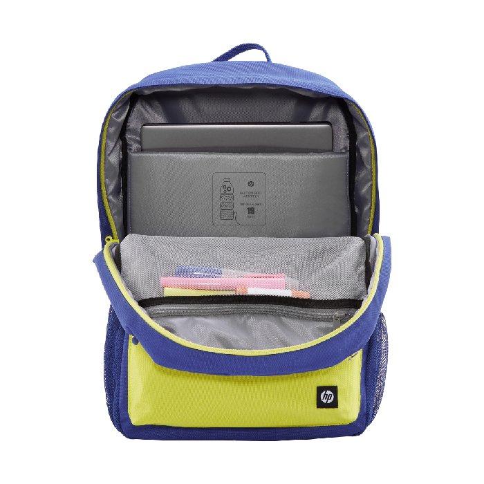 HEWLETT PACKARD Campus 15.6 inch Laptop Backpack, , 7J596AA – Blue & Yellow