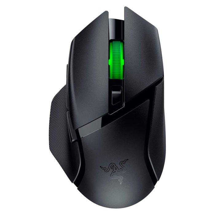 Buy Razer basilisk v3 x hyperspeed wireless bluetooth gaming mouse, rz01-04870100-r3g1 - black in Kuwait