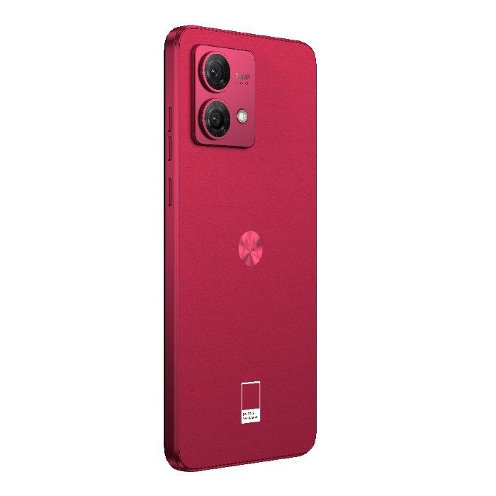 هاتف موتو جي84 من موتورولا، شاشة قياس 6.55 بوصة، 256 جيجابايت ، 12 جيجابايت رام، اتصال 5جي – احمر