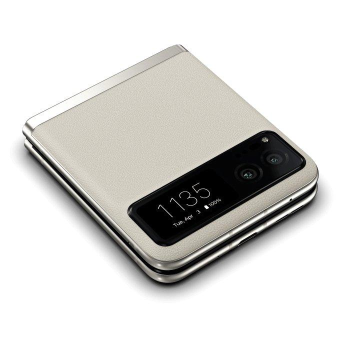 Motorola Razr 40 Phone, 6.9-inch, 256GB, 8GB RAM, 5G – Vanilla Cream