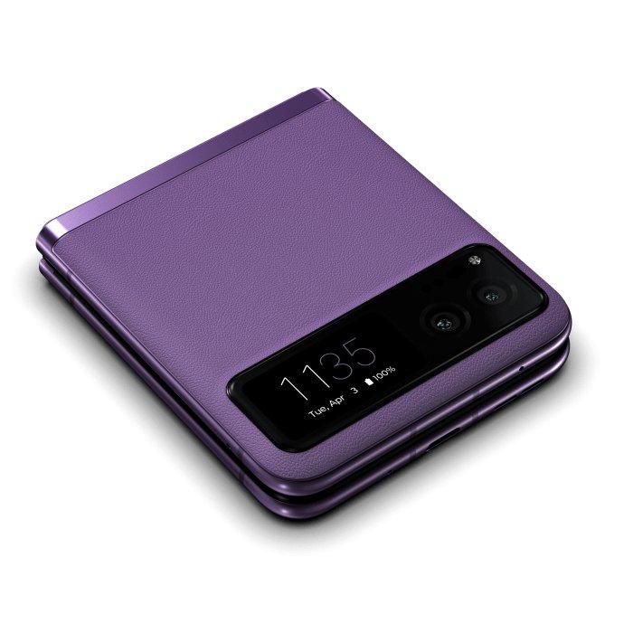 Motorola Razr 40 Phone, 6.9-inch, 256GB, 8GB RAM, 5G – Purple