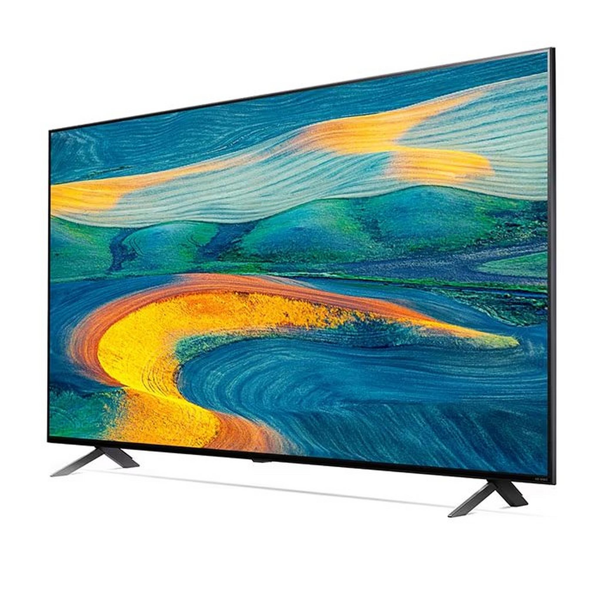 LG 65 -inch QNED7S Series Real 4K UHD Smart LED TV 65QNED7S6 - Black
